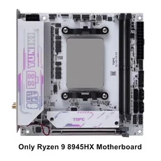 토프톤 4베이 게이밍 NAS 메인보드 AMD 라이젠 9 8945HX R7 2M.2 NVMe 4SATA PCIe4.0X16 2.5G LAN 미니 ITX, 01 No Ram No SMPSm No OS, 01 빠른  Mainland, 07 Ryzen 9 8945HX