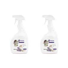 펫크린 애견탈취제 배변 소변냄새제거 1000ml 라벤더향, 2개, 1L