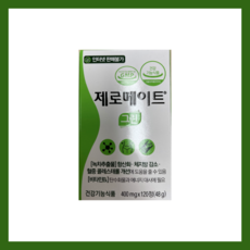 (최신제조) 제로메이트 그린 120정, 1개