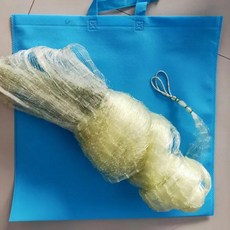 수공예 손으로 짠 낚시 그물 나일론 라인 납 싱커 승마꾼 타이어 스피닝, 13. 1손가락 모노필라멘트 라인 [스틸펜던트] 3.5