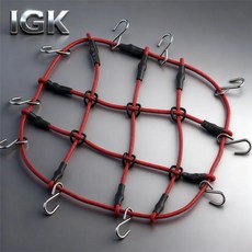 루프 랙 탄성 수하물 화물망, 1개, 2. Red