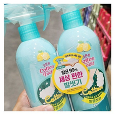 온더바디 코튼풋 발을씻자 풋샴푸 레몬민트향, 510ml, 2개입