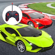 스포츠 클래식 무선 조종 RC카 1p RC완구 레이싱카, 1개, 랜덤