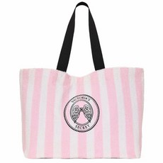 빅토리아시크릿 Heritage Striped 테리 토트 백 가방