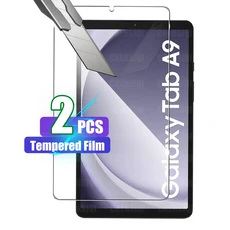 갤럭시 탭 A9(8.7인치)용 화면 보호기 SM-X110 A9 8.7인치 2023용 강화 유리 필름, 02 2PCS Tempered Glass