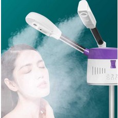 딩밍월드 얼굴스팀기 페이셜 미스트기 페이스 페이셜스티머 미용실, 상세페이지 참고, B 냉온 스프레이 (내장컵)