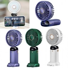 usb선풍기 5단휴대용선풍기 미니선풍기 휴대용선풍기 목걸이선풍기 5단 USB 손선풍기 인쇄 아이스블라스트 선물 손풍기 스마트폰거치대, Green