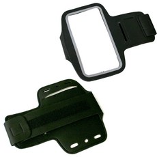 러닝 운동시 스마트폰 고정 착용용 암밴드 블랙