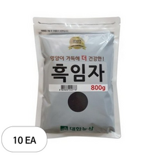 대한농산 흑임자, 800g, 10개