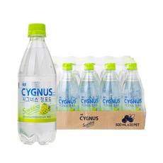 시그너스 스파클링 청포도 탄산음료, 500ml, 1개