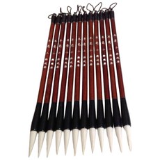 耕硯齋 羊毫小楷毛筆 - 適合書法國畫、工筆畫洗色染色, 詳見包裝