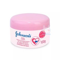 【Johnson's 嬌生】嬰兒滋潤面霜-牛奶蛋白(100g), 1個