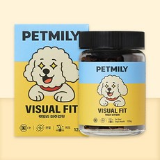 펫밀리 강아지영양제 눈 관절 피부, 1개, 종합영양제, 60정