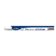 舞光 LED T5 支架燈 串接燈 層板燈, 1個, 14W 三尺 [限大型物件],加購 2孔電源開關線[不含光源]