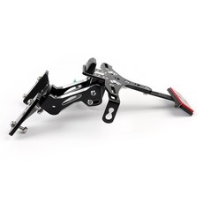 CNC改裝後牌架含牌照燈 適用於SUZUKI GSXR1000 K5 K7, 1個