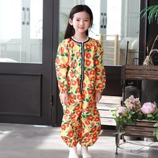 베베슈에뜨 올인원 전신미술가운 카멜리아