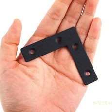 루마 스텐 평철 흑색 15mm 테이블