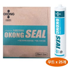 오공 실리콘 SS900 1박스-25개, 우드, 25개