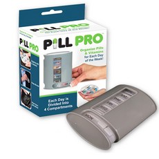 Pill Pro 藥盒組 居家戶外 便攜式抽屜式防潮藥盒 一周份, 1個, 7天便捷收納盒