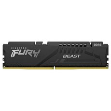 킹스톤 퓨리 비스트 DDR5 데스크톱 메모리 32GB 6000MHz 블랙, 1개, KF560C40BB/32