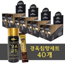 한미 경옥침향 세트 경옥골드 인삼음료 기력충전, 40개, 100ml