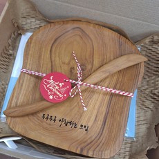 (뜨락2021) 식빵접시 브런치접시 버터나이프 증정서비스, 1개