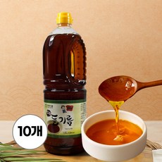 대용량 식자재 통깨 기름 들기름, 10개, 1.8L
