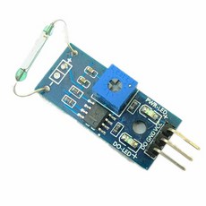 磁控開關模組 磁感幹簧管開關模組 磁簧感測開關模組，高靈敏度磁場感應，適用於自動控制系統, 1個