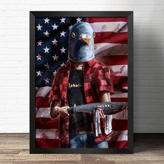 인테리어포스터 게임포스터 벽장식 아트포스터 데코소품, 40x60cm, 사진용지 포스터 (양면 접착), 2