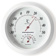 판다고 국산 아날로그 온습도계 DBO-502, 1개, 혼합색상