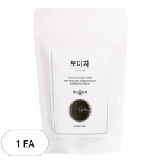 청년농원 저온가공 보이차 삼각티백, 1g, 50개입, 1개