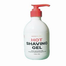 나룻 핫 쉐이빙 젤, 4개, 300ml