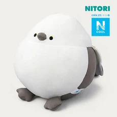 쿨 냉감 모찌모찌 오목눈이 애착 인형, 화이트