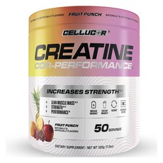 CELLUCOR 肌酸 Co-Performance 水果潘趣, 1個, 325g