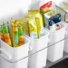 냉장고 정리함 분리형 플라스틱 다용도 냉장고 수납함 욕실 냉장실 사무실 칸막이 펜꽂이 싱크대 화장품