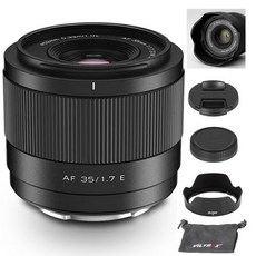 VILTROX 35mm F1.7 E 마운트 대구경 APS-C STM 자동 초점 프라임 렌즈 소니 E