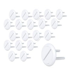 전등스위치커버 국산 대용량 원터치 콘센트 보호 안전 커버 20P, 본상품