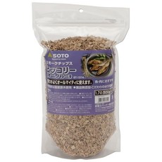 일본 직배송 SOTO ST-1314 훈제칩 17.6온스 500g 훈제 핫 히코리 오니구루미