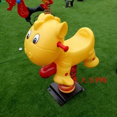 야외 시소 키즈카페 학교 커뮤니티 유치원 A스타일 놀이시설, AF. 만화 조랑말