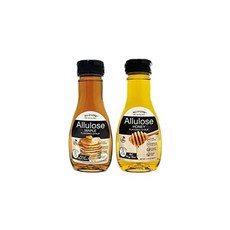 베터테이스트 내추럴 메이플 & 허니 맛 알룰로오스 시럽 각 콤보 팩 11.75온스 병 제로 칼로리 설탕 대체제 비-GMO 비-에리스리톨 글루텐 프리 및 비건 액체 감미