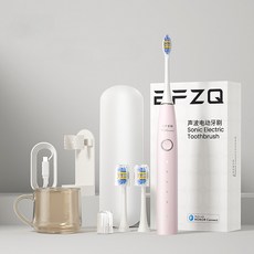 스마트 음파 전동칫솔 본체 전동칫솔 파워화이트닝 전동칫솔 초음파 전동칫솔, Pink, 1세트, X610