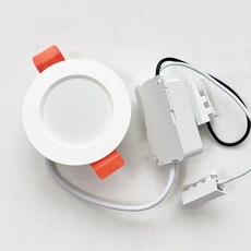 알라딘라이팅 LED 다운라이트 2인치(50mm) 5W 확산형 DC안정기, 1개, 3000K 전구색(노란빛)
