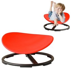 Jumei 균형 의자 회전 의자 어린이용 감각 통합 훈련 실내 놀이 완제품 교육 완구 균형 놀이터 유운동 부족해소 몸통 훈련 아이의 차 술 스트레스 완화 어린이에게 최고의 선물, 1개, 상세페이지 참조