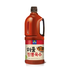 식당 매장 업소용 해물 짬뽕 육수 1.8L gaj*216CL, 1개