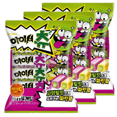 오리온 아이셔츄 4묶음 192g 레몬&라임 포도&샤인머스켓, 3개