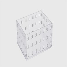 페트라몰 적층가능 사각수납함 140x105 수납정리함, 적층가능 반투명 사각수납함 140x105, 1개