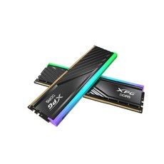 XPG LANCER BLADE RGB DDR5 記憶體 6000MHz 16GBx2 32GB, 1個, 32G-CL30【黑16x2】矮板RGB