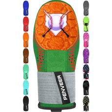 Penveer 야구 슬라이딩 장갑 청소년 및 성인 야구용 슬라이딩 장갑 소프트볼 슬라이딩 가드 왼손 및 오른손 (핫핑크 청소년), 야구장