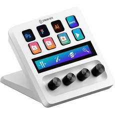 엘가토 스트림덱+ 맥/PC 호환, 스트림덱 +, 하얀색