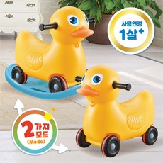 꽥꽥이 오리 붕붕카&흔들카(2in1/2가지모드) 선물추천!, 1개
